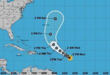 El huracán Sam vuelve a fortalecerse lejos de la costa y avanza hacia el noroeste