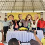 Proclamación de Karina Aristy, como la candidata por el Partido Cívico Renovador en este municipio de Higüey.