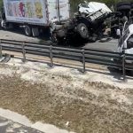 Accidente en el Puente de Cumayasa la Romana alrededor de 4 vehículos involucrados
