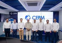 CEPM reafirma su liderazgo en suministro eléctrico confiable ante ministro de Energía y Minas EJECUTIVOS Y EL MINISTRO DE ENERGIA Y MINA RD