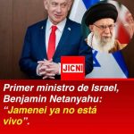 El primer ministro israelí, Benjamín Netanyahu, aseguró que “Hay muchas señales de que Jamenei ya no está vivo».