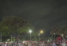 La alcaldesa de Santo Domingo, reúne a mas 10,000 fanáticos del baseball con una actividad de grandes ligas en el Malecón «DOMINICANOS Y YA»