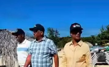 LA GOBERNADORA SUPERVISA DIFERENTES BALNEARIOS EN LA ALTAGRACIA