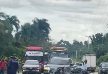 Se registra accidente en la comunidad de cañada honda La Altagracia carrerea Macao-Orta Banda