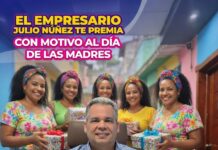 Un regaló del empresario JULIO NUÑEZ a las madres en el programa Las Mañanas Calientes de Verón Informativo llama y gánate un bono de supermercado